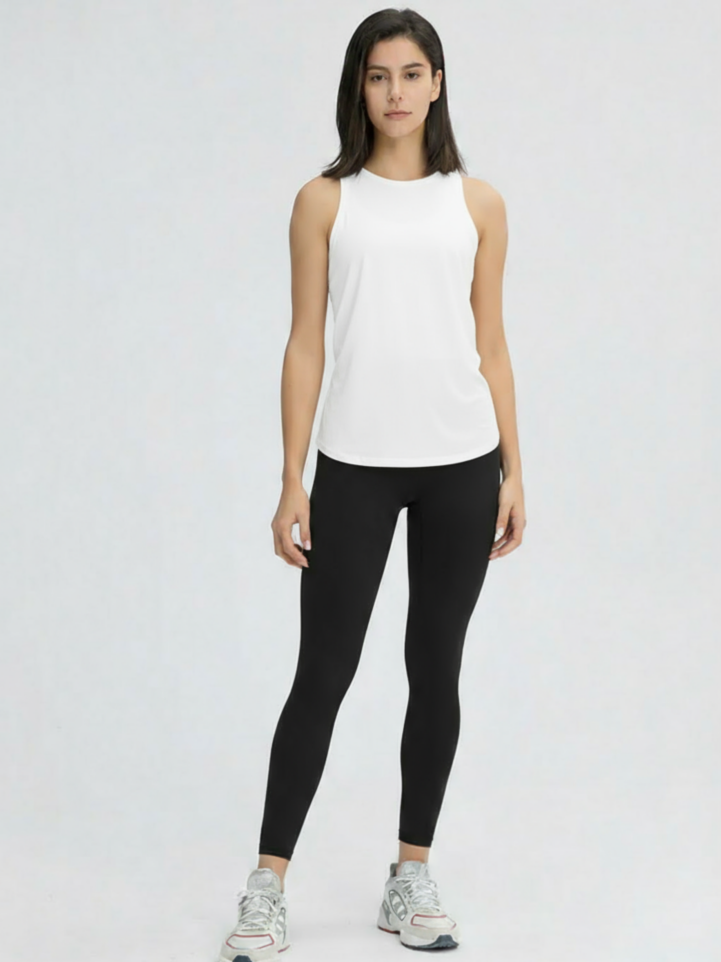 SLEEVELESS OPEN BACK TOP